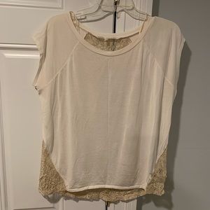 Rachel Roy Lace back shirt